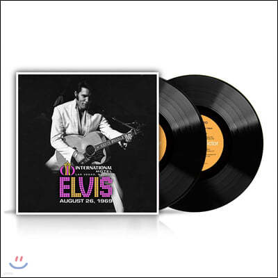 Elvis Presley (엘비스 프레슬리) - Live at the International Hotel, Las Vegas, NV August 26, 1969 [2LP]