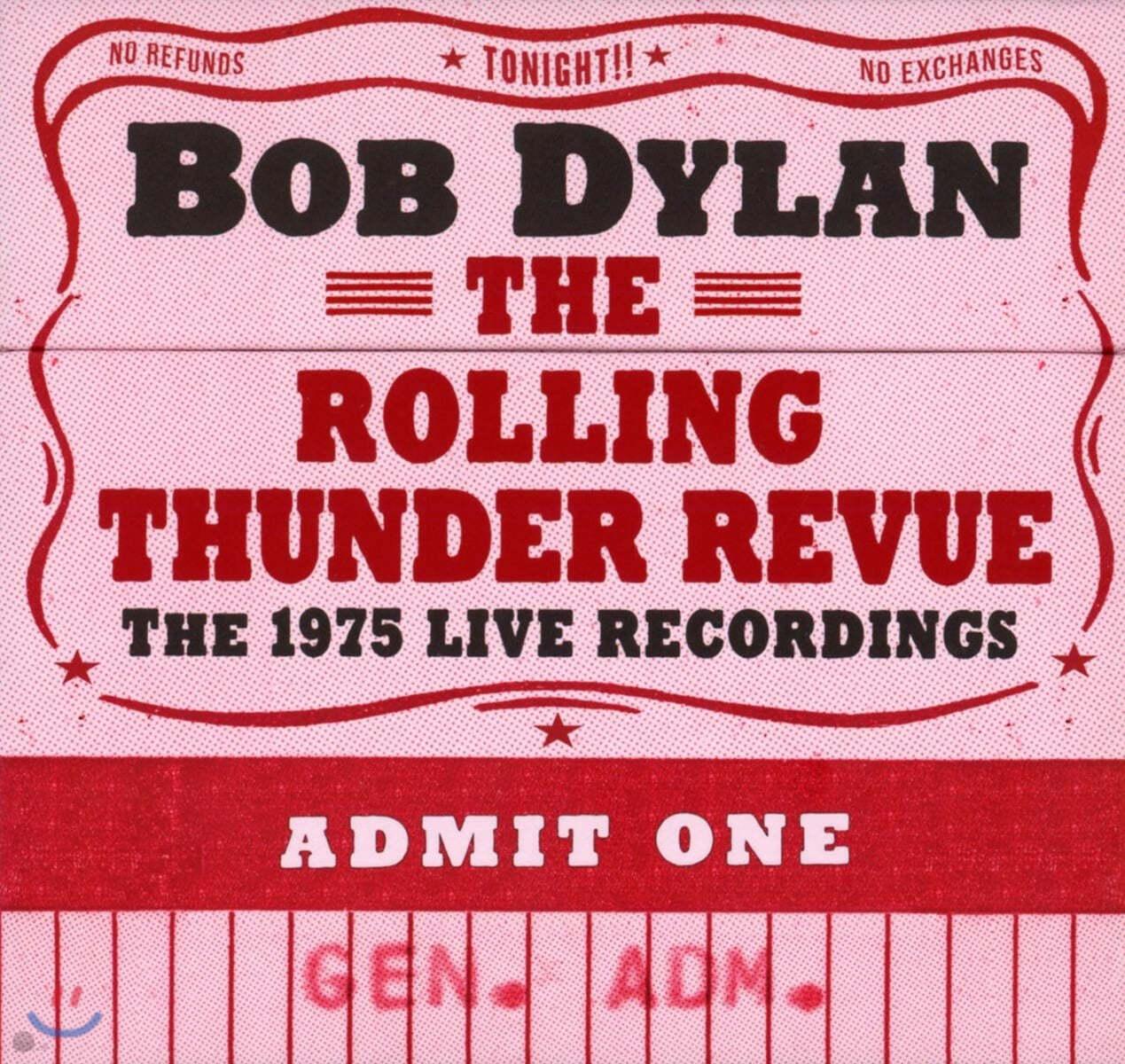 Bob Dylan (밥 딜런) - The Rolling Thunder Revue: The 1975 Live Recordings