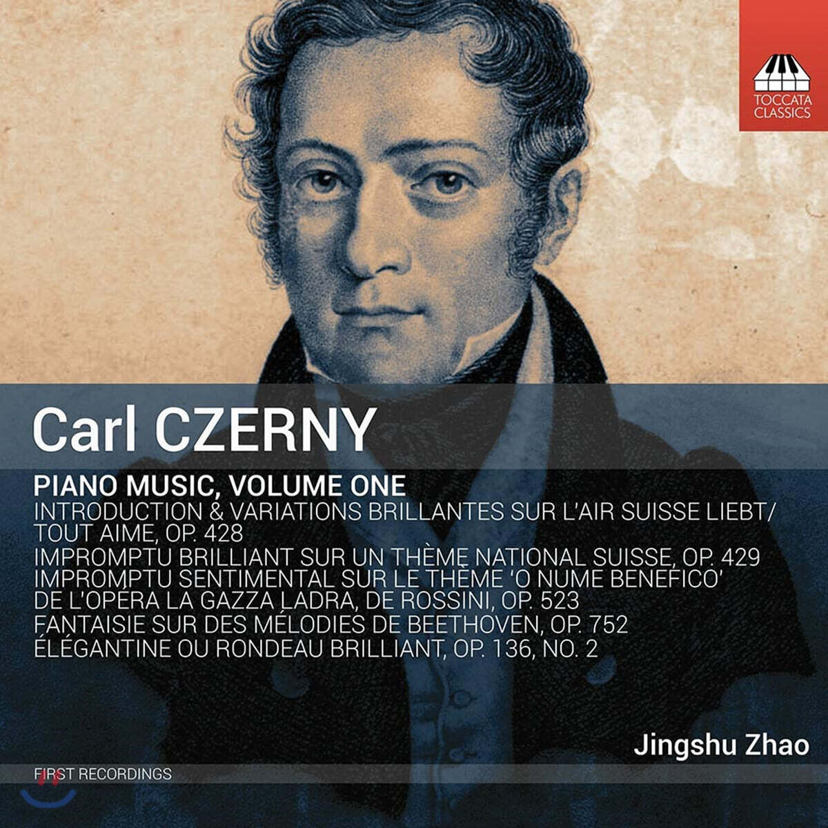 Jingshu Zhao 체르니: 피아노 음악 1집 (Czerny: Piano Music, Vol. 1)