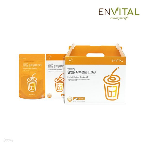 엔바이탈 맛있는 단백질쉐이크63 (30포)