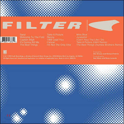 Filter — Title Of Record 필터 정규 2집 발매 20주년 기념반 앨범 커버