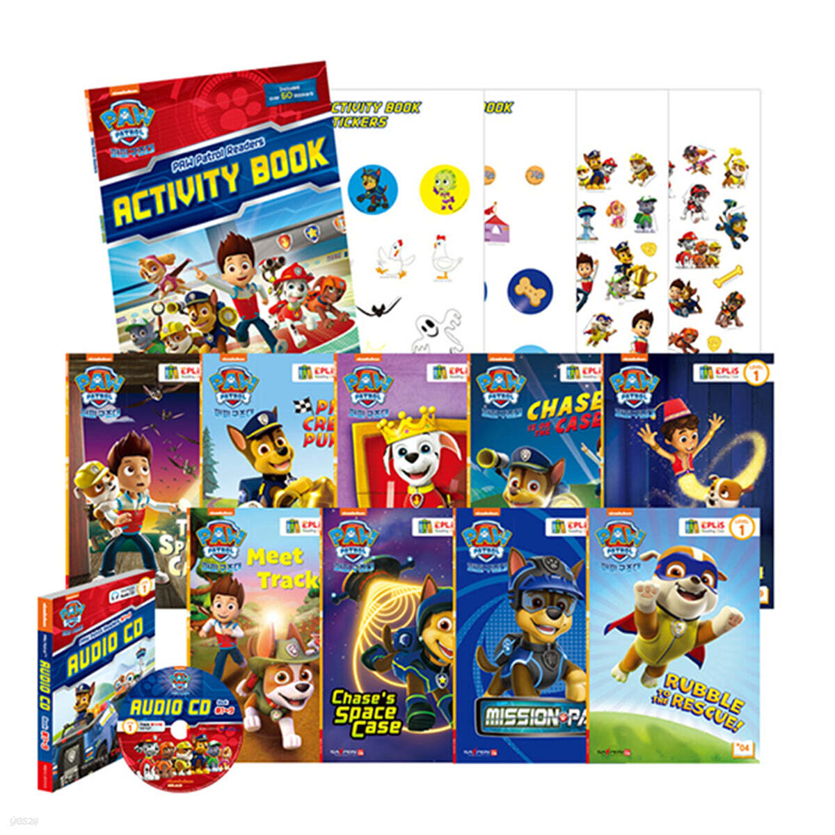 [세이펜] PAW PATROL : 퍼피 구조대 리더스북 9종 세트 (Book & CD)