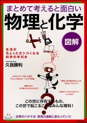 圖解まとめて考えると面白い「物理」と「化學」 生活がちょっとカシコくなる科學の手引き