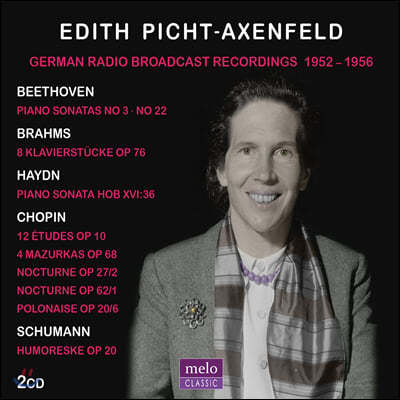 Edith Picht-Axenfeld   ڵ 1952-1956 (German Radio Broadcast Recordings 1952-56)