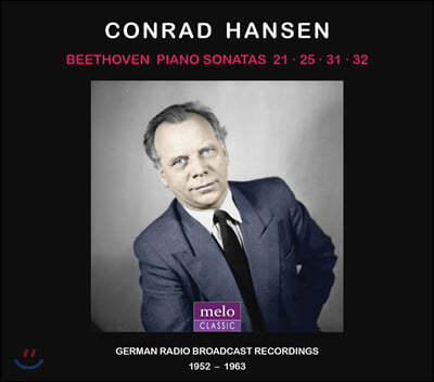 Conrad Hansen 亥: ǾƳ ҳŸ 21, 25, 31, 32 (Beethoven: Piano Sonatas Op.53, 79, 110, 111)