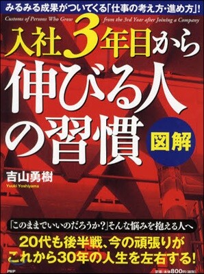 圖解入社3年目から伸びる人の習慣