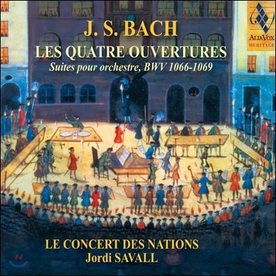 Jordi Savall :   (Bach: Orchestral Suites Nos. 1-4, BWV1066-1069)