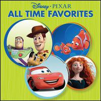 Various Artists - Disney Pixar All Time Favorites (CD)