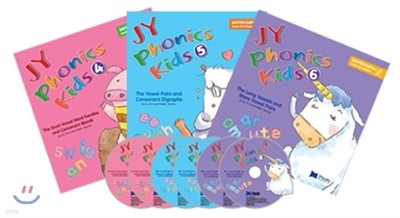 JY Phonics Kids Set 4-6 New 세이펜 버전