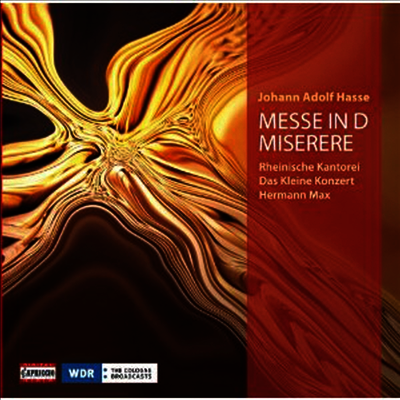 하세: D단조 미사, 미제레레 (Hasse: Messe In D, Miserere)(CD) - Hermann Max