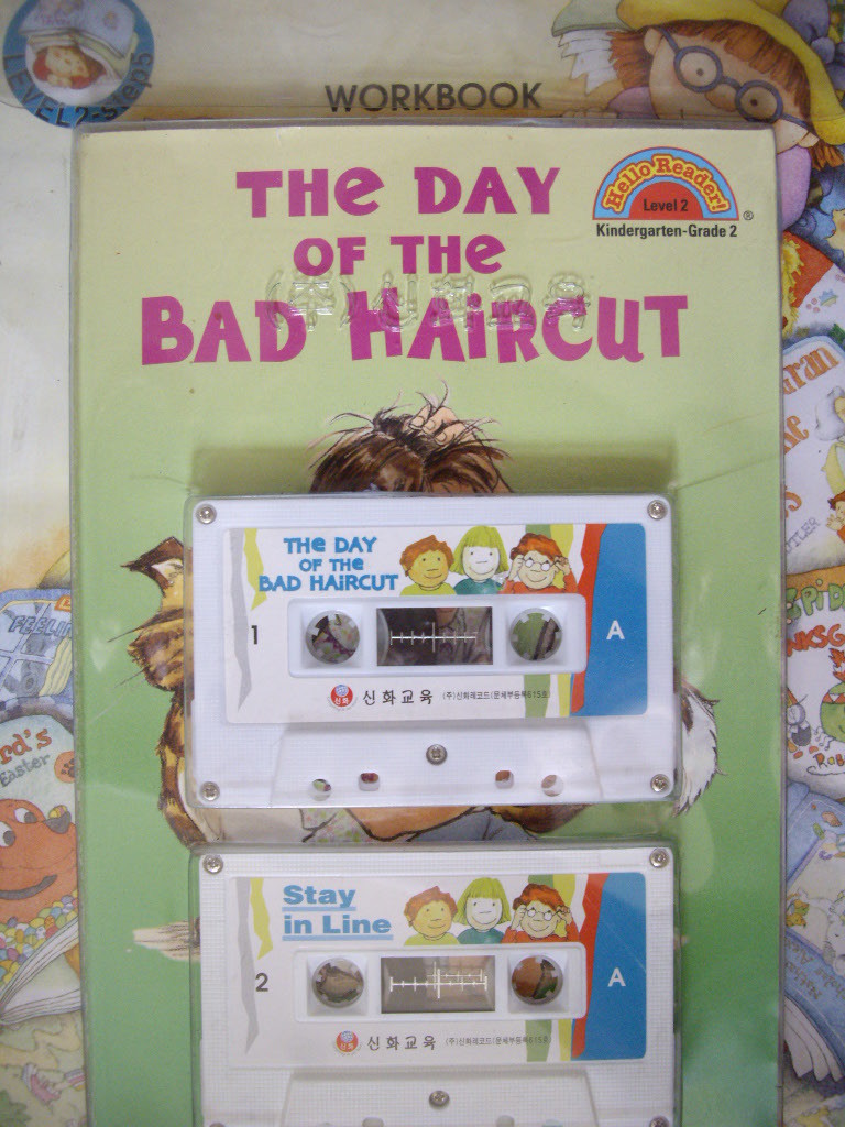 동화스터디 The Day of The Bad Haircut & Stay in Line (원서2권+워크북1권+테이프2개)