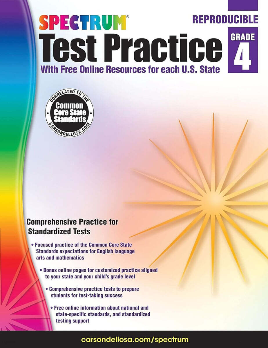 Spectrum Test Practice, Grade 4