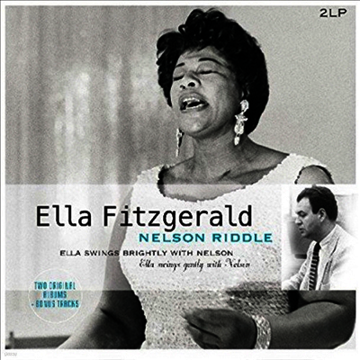 Ella Fitzgerald — Ella Swings Brightly With Nelson / Ella Swings Gently With Nelson 앨범 커버