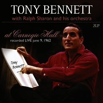 Tony Bennett — Tony Bennett - At Carnegie Hall 앨범 커버