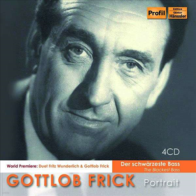 Ʋ ũ   (Gottlob Frick - The Blackest Bass) (4CD) - Gottlob Frick