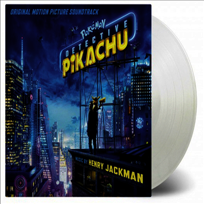 Henry Jackman - Pokemon Detective Pikachu (명탐정 피카츄) (Soundtrack)(Ltd. Ed)(Poster & Postcard)(180G)(White Vinyl)(2LP)