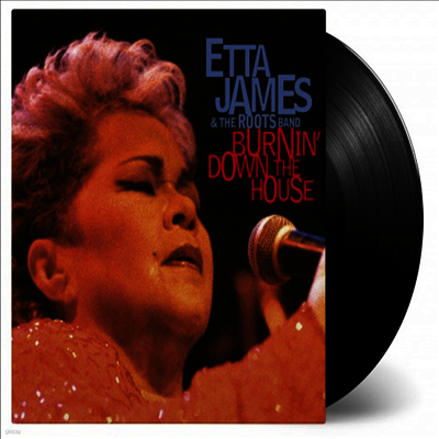 Etta James — Burnin' Down The House 앨범 커버