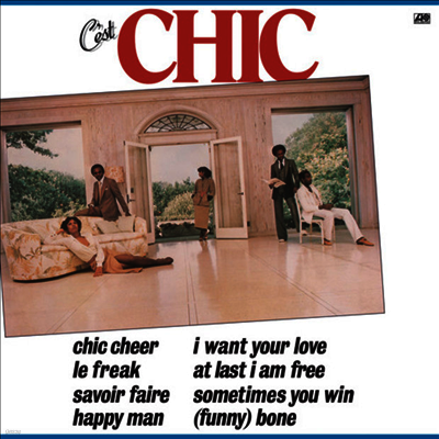 Chic — C'est Chic (2018 Remaster)(HalfSpeed Mastering) 앨범 커버