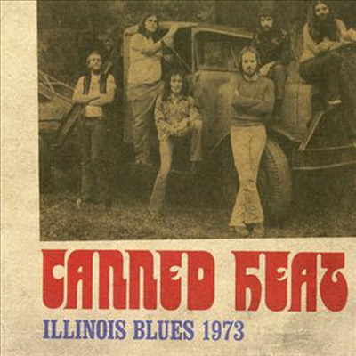 Canned Heat - Illinois Blues 1973 (Ltd. Ed)(Translucent Red Vinyl)(LP)