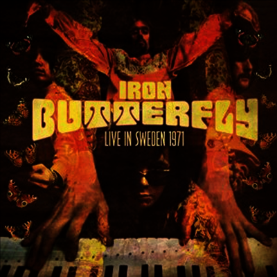 Iron Butterfly — Live In Sweden 1971 앨범 커버