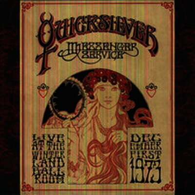 Quicksilver Messenger Service — Live at the Winterland Ballroom in San Francisco, Ca: December 1, 1973 앨범 커버