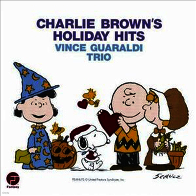 Vince Guaraldi Trio — Charlie Brown's Holiday Hits 앨범 커버