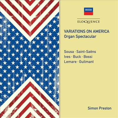 사이몬 프레스톤 - 오르간 대향연 (Simon Preston - Variations On America: Organ Spectacular)(CD) - Simon Preston