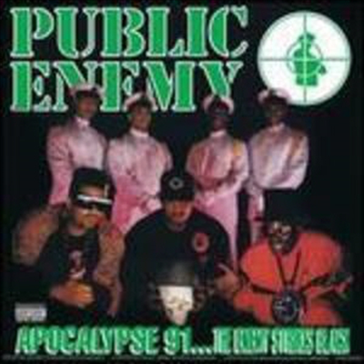 Public Enemy — Apocalypse 91:The Enemy Strikes Black 앨범 커버