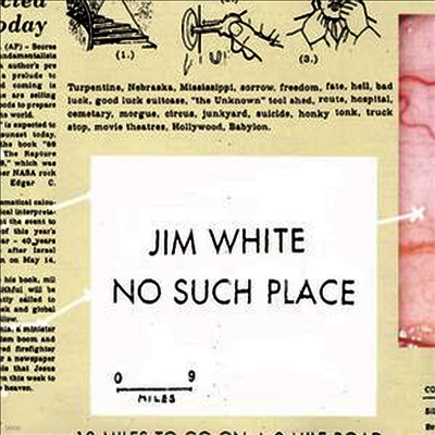 Jim White — No Such Place (Download Card) 앨범 커버