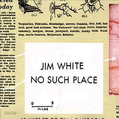 Jim White - No Such Place (Download Card)(Vinyl)(2LP)