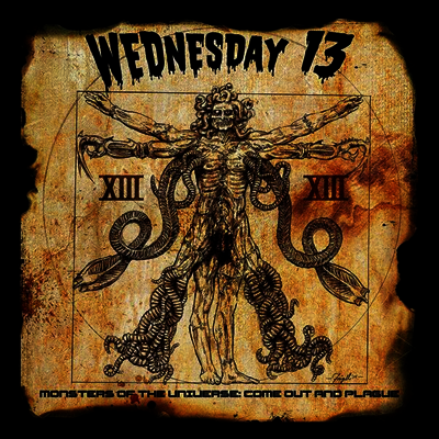 Wednesday 13 - Monsters Of The Universe: Come Out And Plague (Ltd. Ed)(Gold 2LP)