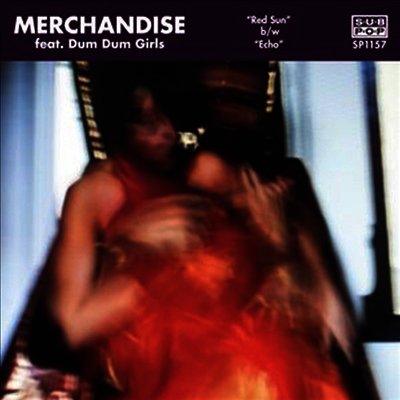 Merchandise Feat Dum Dum Girls — Red Sun / Echo (Includes download card) 앨범 커버