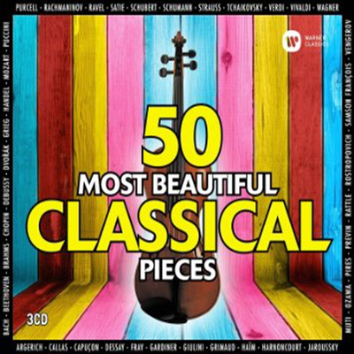  Ƹٿ  Ұ 50 (50 Most Beautiful Classical Pieces) (3CD) -  ְ