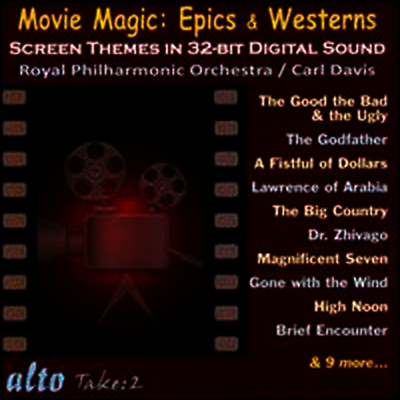 Royal Philharmonic Orchestra/Carl Davis - Movie Magic: Epics & Westerns (CD)