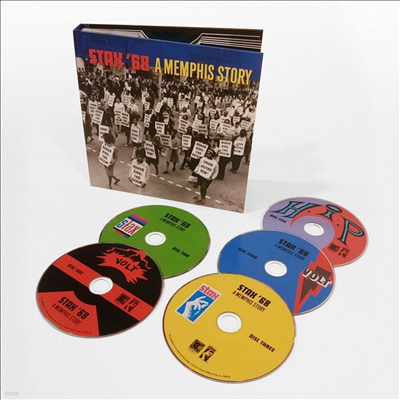 Various Artists - Stax '68: A Memphis Story (5CD Hard Book Design)