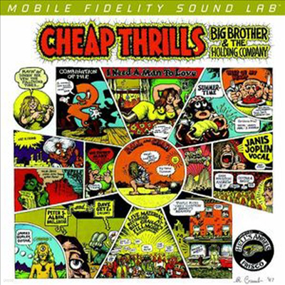 Janis Joplin With Big Brother & The Holding Company - Cheap Thrills (Ltd. Ed)(Gatefold)(45RPM)(180G)(2LP)