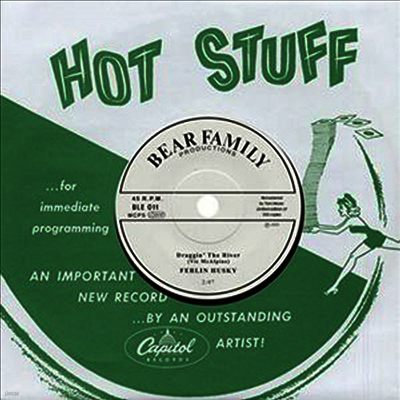 Ferlin Husky — Draggin' The River / Bebe Beautiful Baby 앨범 커버