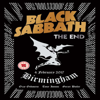 Black Sabbath - End: Birmingham - 4 February 2017(DVD)