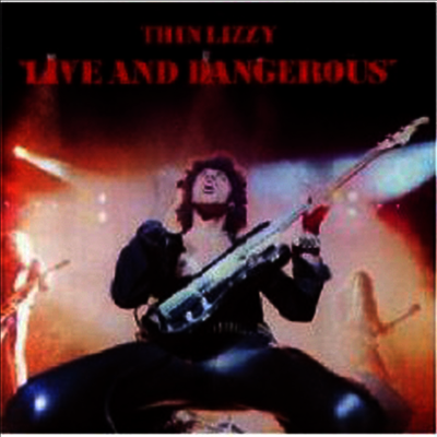 Thin Lizzy — Live & Dangerous (Vertigo) 앨범 커버