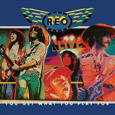 REO Speedwagon - You Get What You Play For (Limited Edition)(180G)(Gatefold Cover)(Blue 2LP)