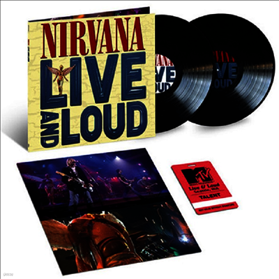 Nirvana — Live And Loud 앨범 커버