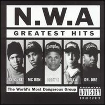 N.W.A.,Niggaz With Attitude — Greatest Hits (Remastered)(Bonus Track) 앨범 커버