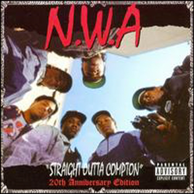 N.W.A. — Straight Outta Compton (20th Anniversary Edition) 앨범 커버