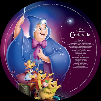 O.S.T. - Songs From Cinderella (ŵ) (Soundtrack)(Ltd. Ed)(Picture Disc)(LP)