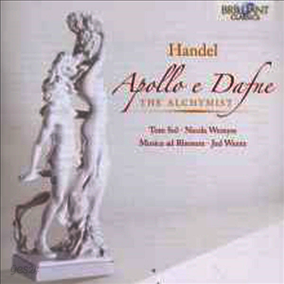 헨델: 아폴로와 다프네, 연금술사 모음곡 (Apollo & Daphne-Kantate HWV 122)(CD) - Jed Wentz
