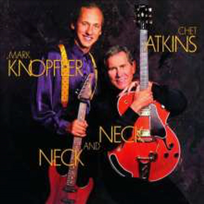 Chet Atkins & Mark Knopfler — Neck & Neck 앨범 커버