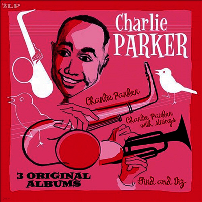 Charlie Parker — Bird & Diz/Charlie Parker/Charlie Parker with Strings 앨범 커버