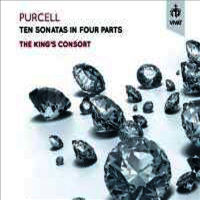 [Vivat]퍼셀: 4성부의 10개의 소나타 (Purcell: Ten Sonatas in Four Parts)(Digipack)(CD) - King’s Consort
