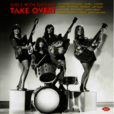 Various Artists — Girls With Guitars Take Over! 앨범 커버