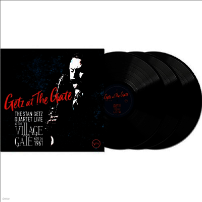 Stan Getz — Stan Getz - Getz at the Gate (The Stan Getz Quartet Live at the Village Gate, Nov.26 1961) 앨범 커버